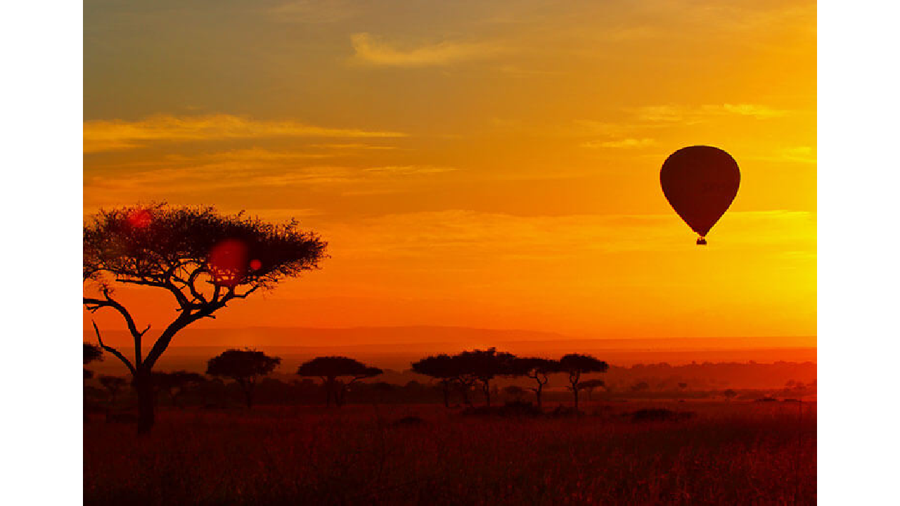 Hot-air Balloon Safari,Maasai Mara Kenya