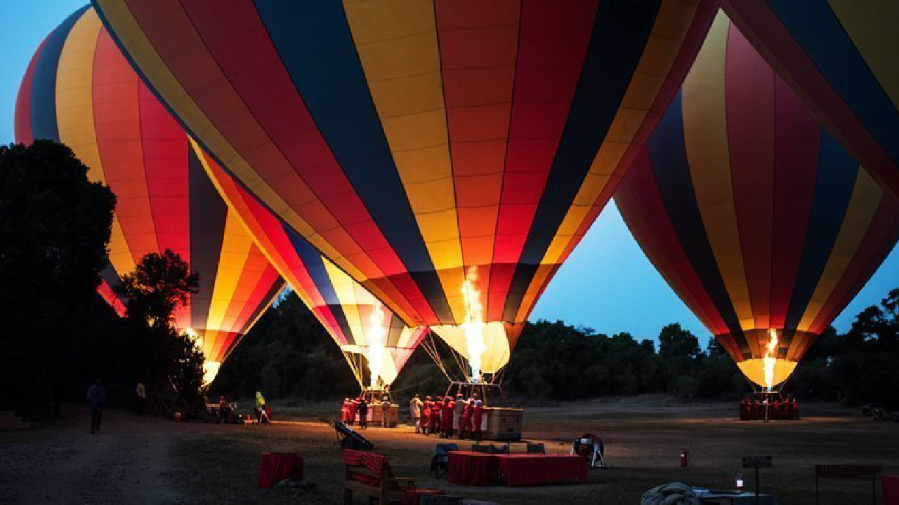 Hot-air Balloon Safari,Maasai Mara Kenya